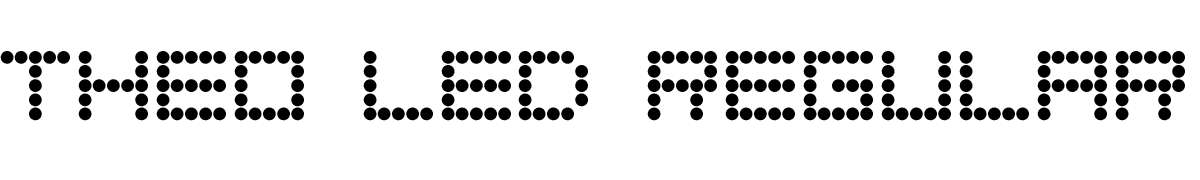 TheoLEDFont